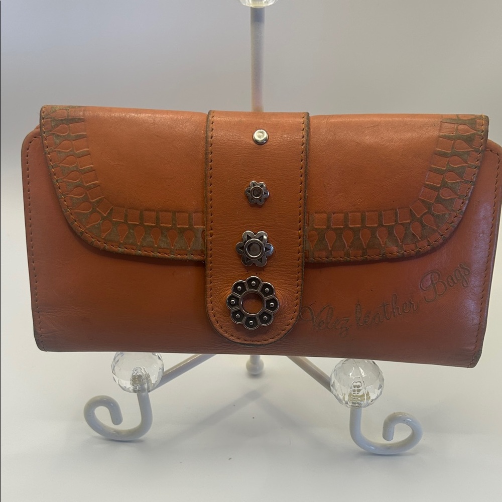 Vintage Velez Leather Bags Wallet